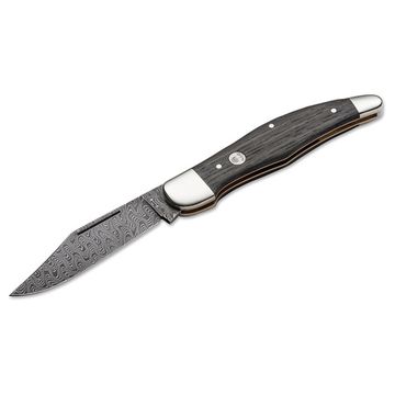 Складной нож Boker 112021DAM 20-20 Classic Damast c клинком из стали Damasteel, рукоять дерево (Дуб мореный)