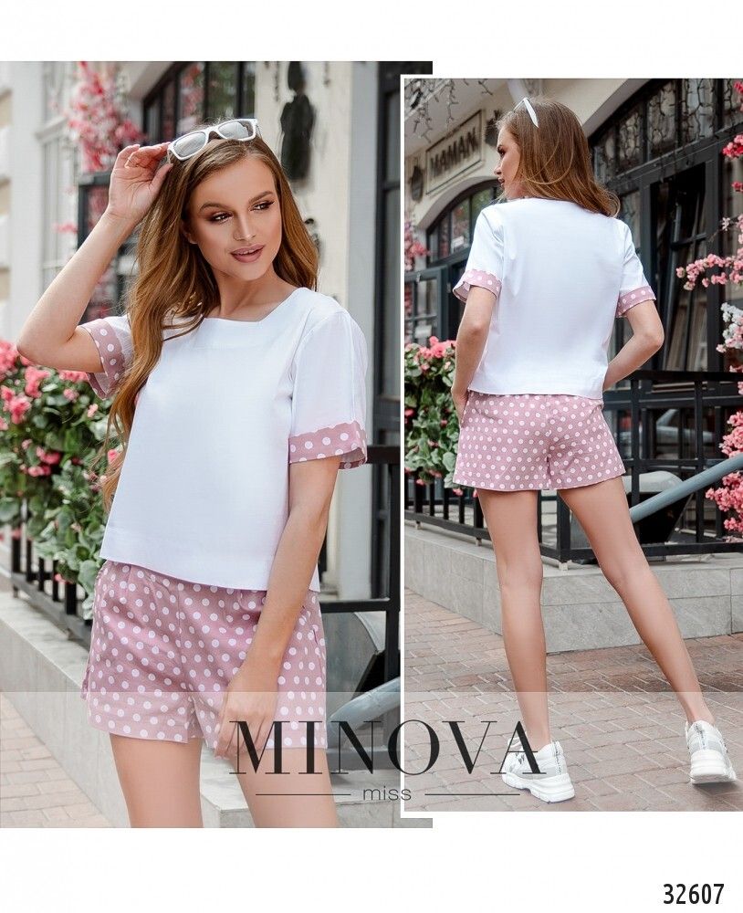 Костюм 1099-1-пудра Minova