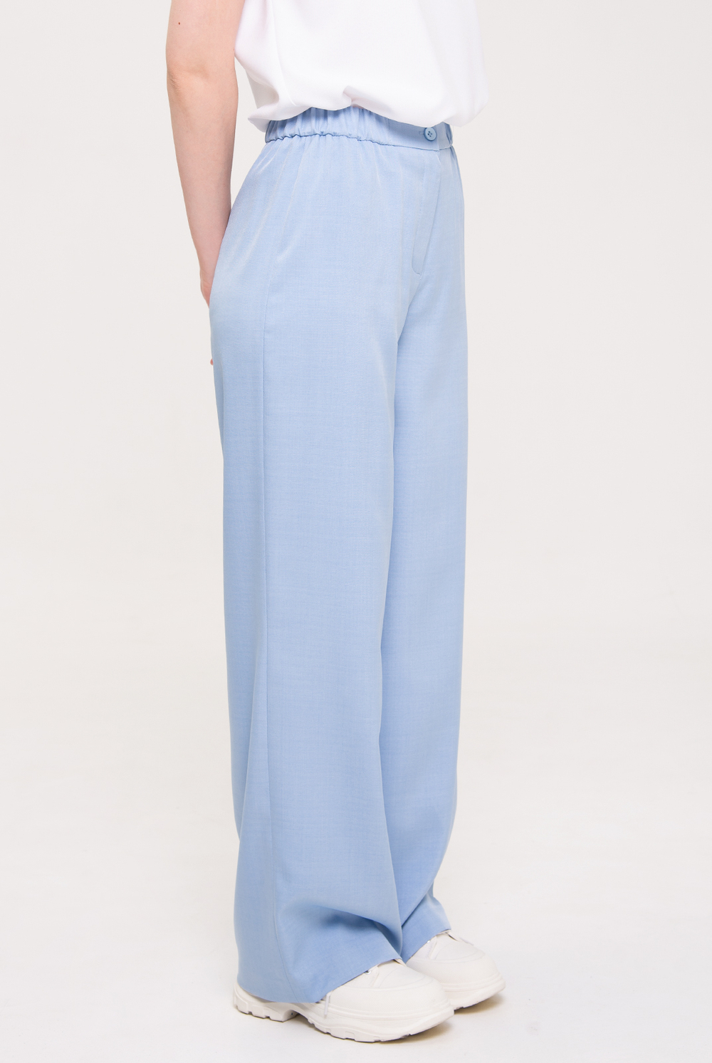 Брюки женские 3393ВЕБ, голубой #479Гол023393ВЕБ