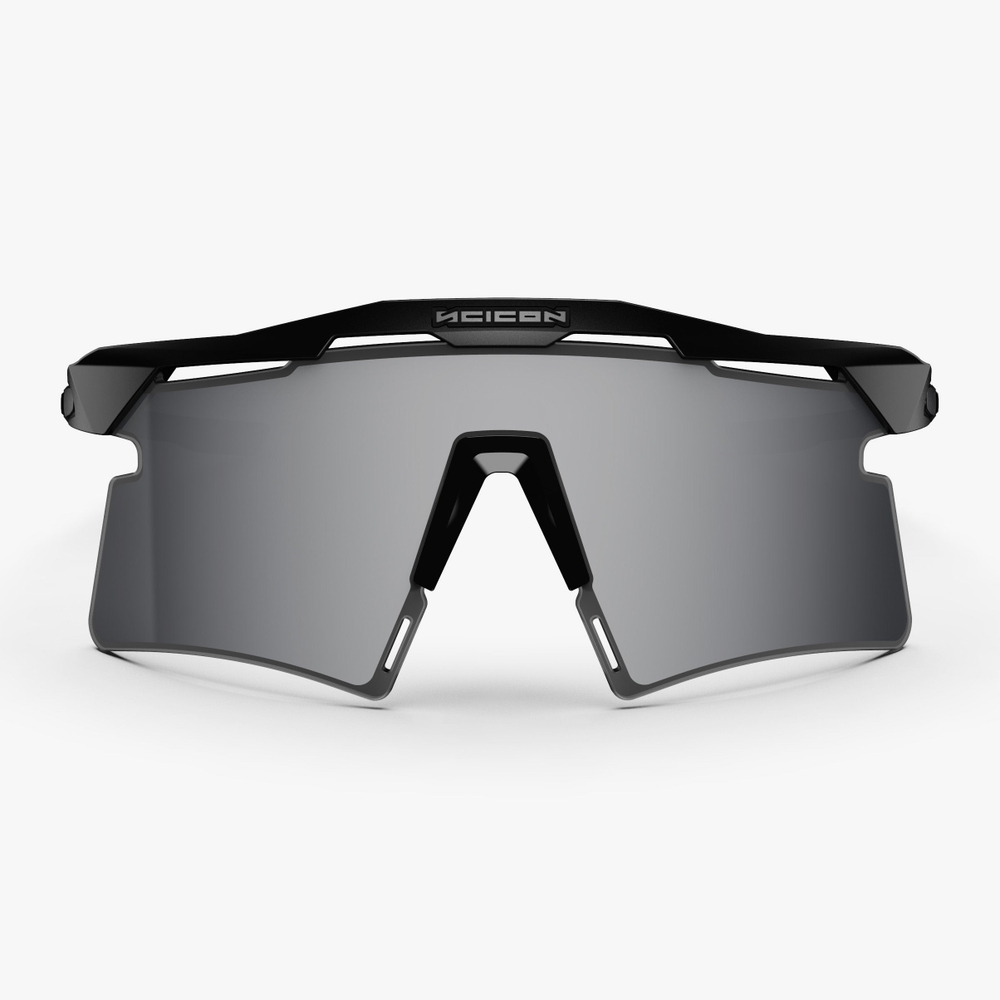 Спортивные очки c диоптриями Scicon Aeroshade 2.0 Titanium Sunglasses Black Matt Multi Mirror Silver + Pink