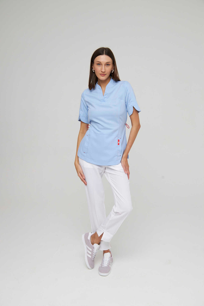 Топ медицинский женский Ньюлук, скайблю Old