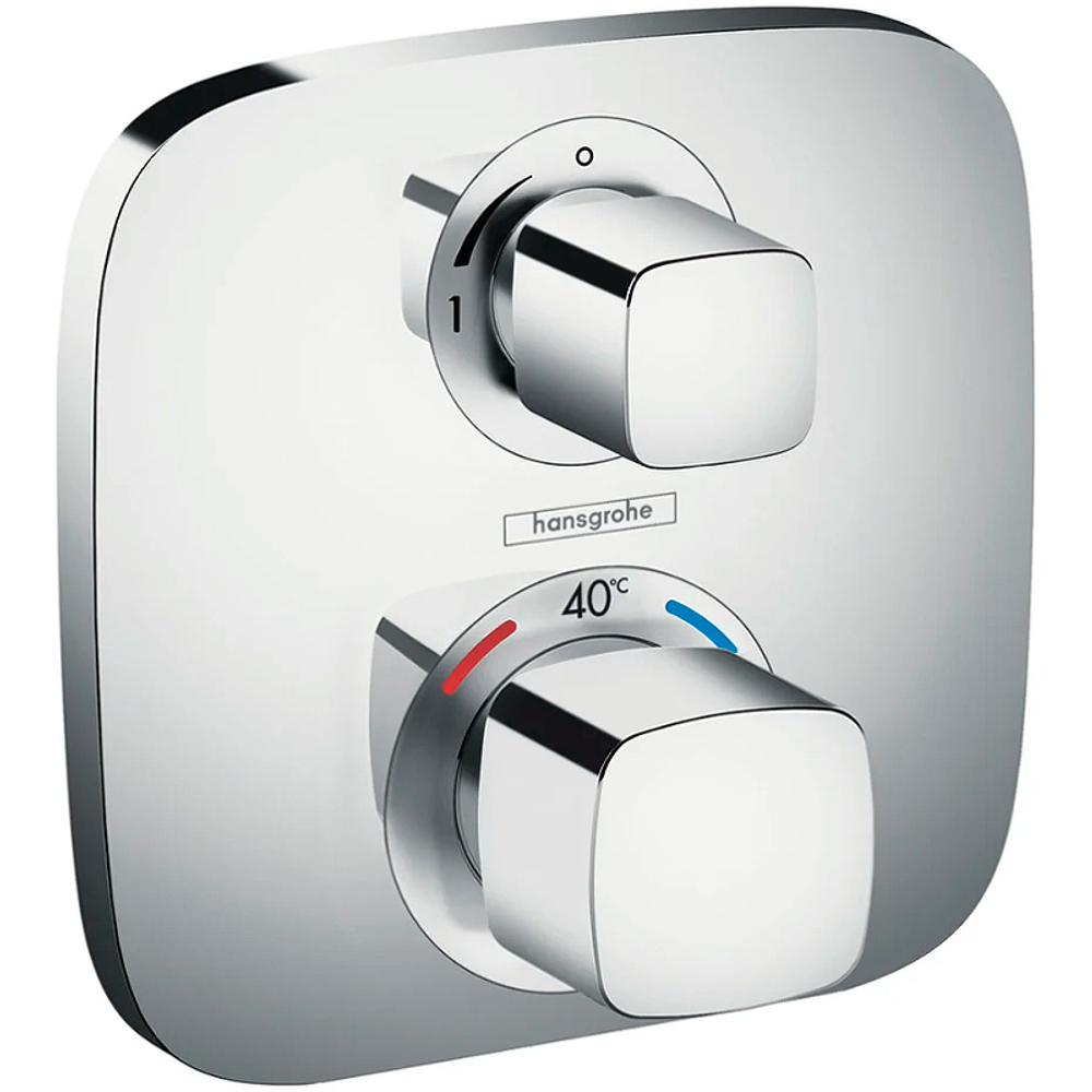 Смеситель для душа Hansgrohe Ecostat E 15707000 с термостатом хром
