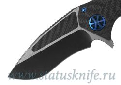 Нож Marfione Custom Starlord Carbon blade inlayфотография - 2