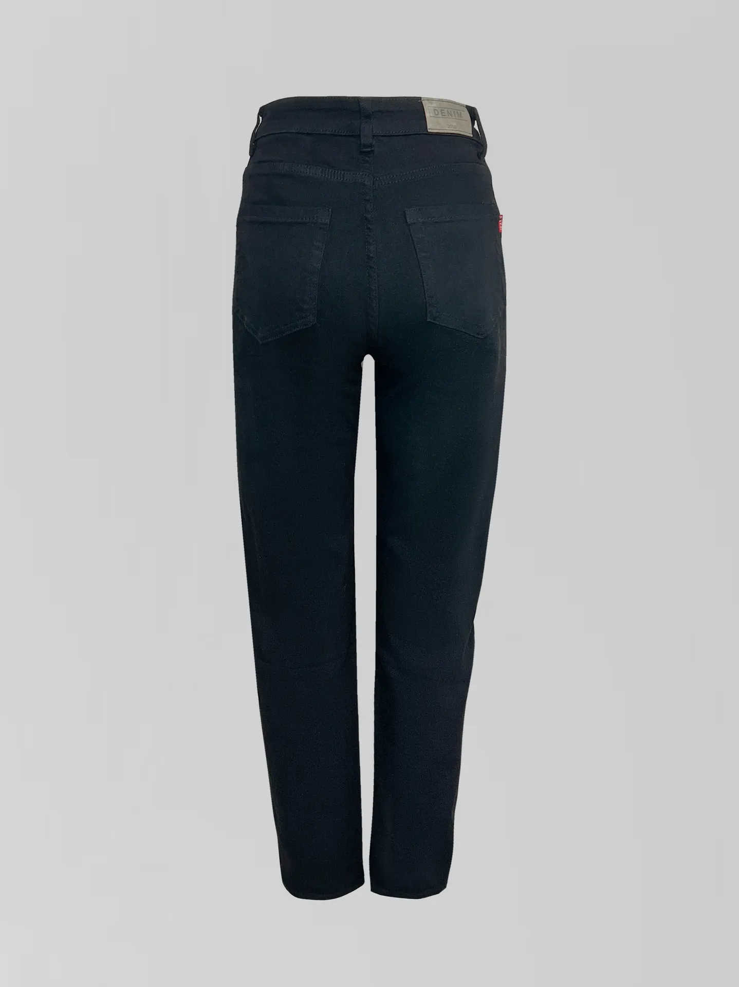 Джинсы Denim 6052 однотонные плотные со стрейчем