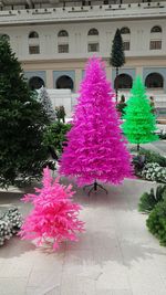 Искусственная елка «Фэнтези фуксия» (Литая хвоя) от 1,5 м до 3 м