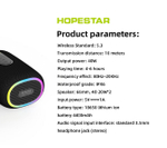 Беспроводная колонка Hopestar H57 Colorful Surround
