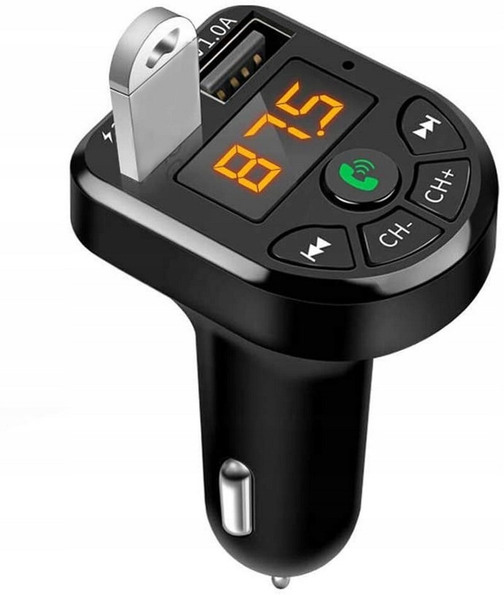Автомобильный FM-трансмиттер CARE5 Bluetooth (черный)