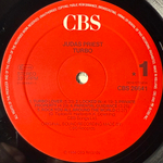 Judas Priest - Turbo (Голландия 1986г.)