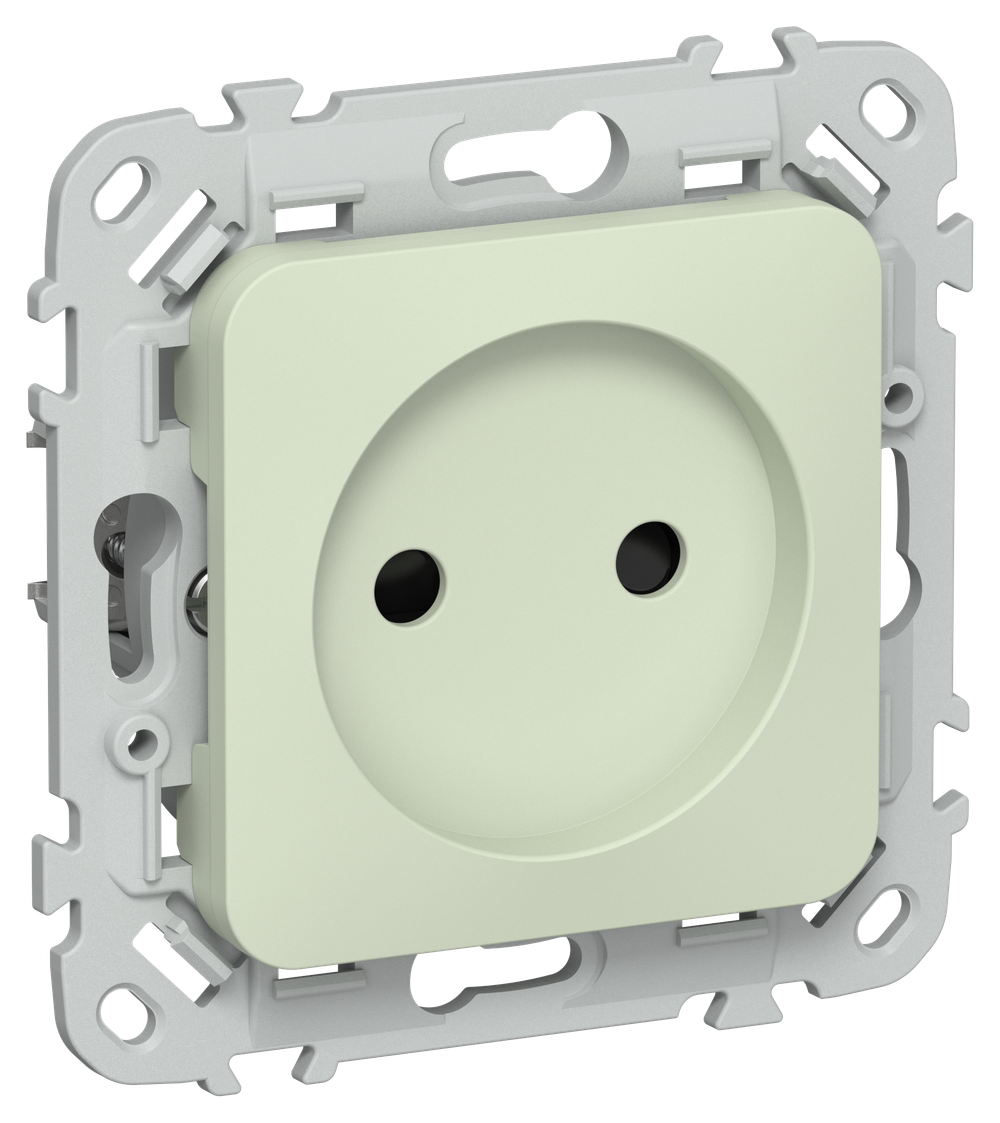 FLITE Розетка без заземления с защитными шторками 10А РСш01-0-ФлП панг IEK