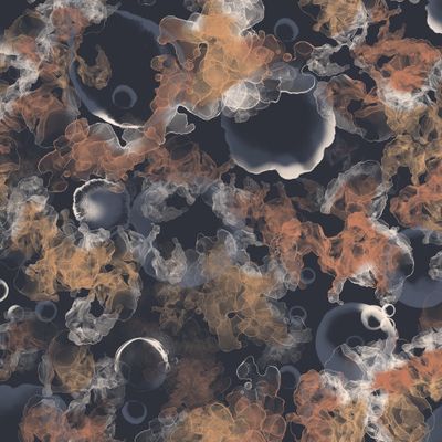 Абстрактный флюид арт