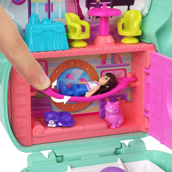 Polly Pocket - Кошачий круиз Компактный набор + кукла + аксессуары JCR37