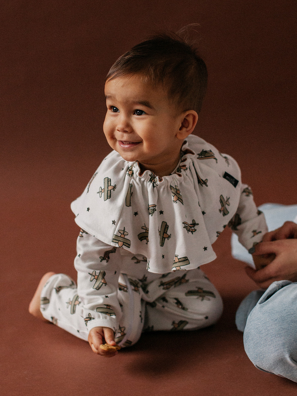 Двусторонний нагрудник Mjölk Самолёты