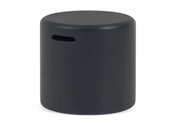 Табурет из бетона Taimi черный