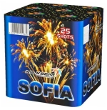 Батарея салютов Sofia (GP498-2) — идеальный выбор для дня рождения и праздников