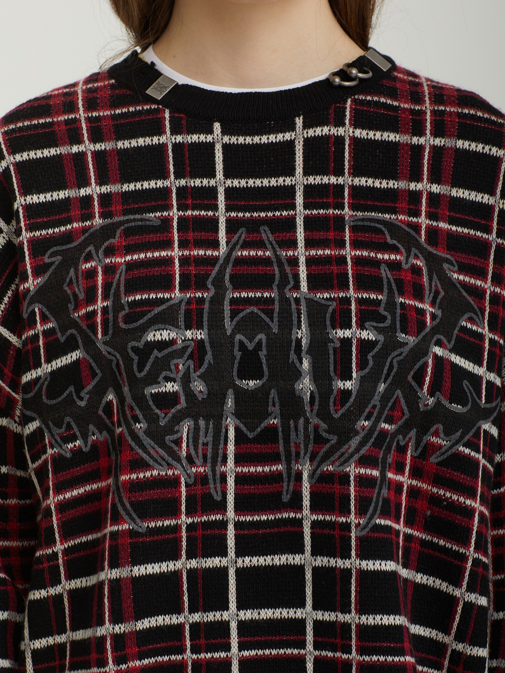 Женский Свитер Heavy Plaid