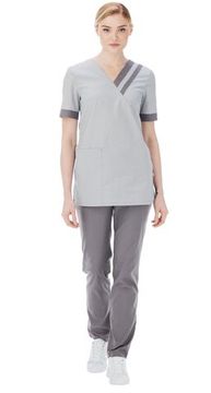 Костюм женский "Селеста" (серый/т.серый)