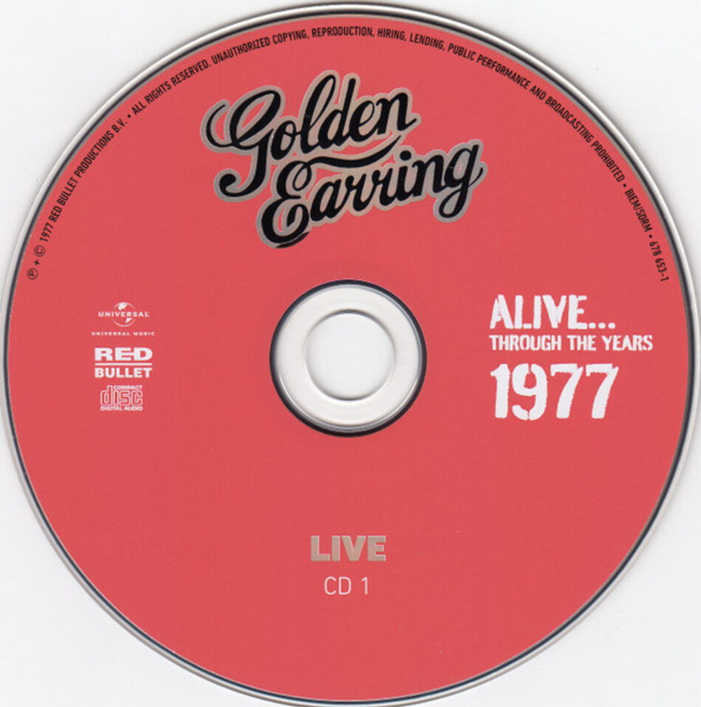 Golden Earring / Alive... Through The Years 1977-2015 (Limited Edition)(11CD)