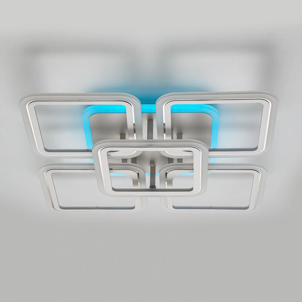 Citilux Марсель Смарт CL232A150E RGB Умная люстра Белая