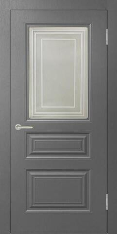 Роял 3 остекленная Серый