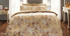 Постельное белье PRELUDE желтый   TIVOLYO HOME Турция