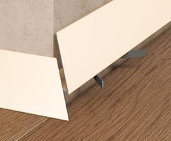 Щелевой плинтус Pro Design Corner 570 шампань, 2600x15,5x35 мм