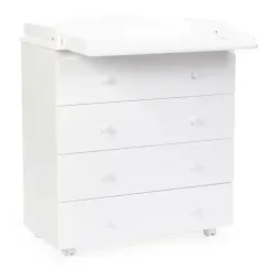 Комод пеленальный Bebizaro Regency Four White