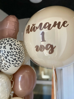 Набор воздушных шаров на годик №906