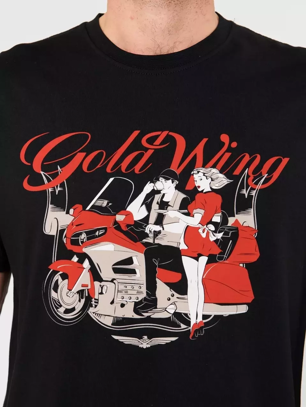 Футболка мужская Волга Gold Wing