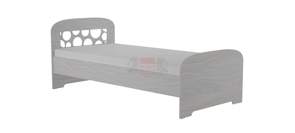 Уголок школьника Омега 16 кровать одинарная 800*1900