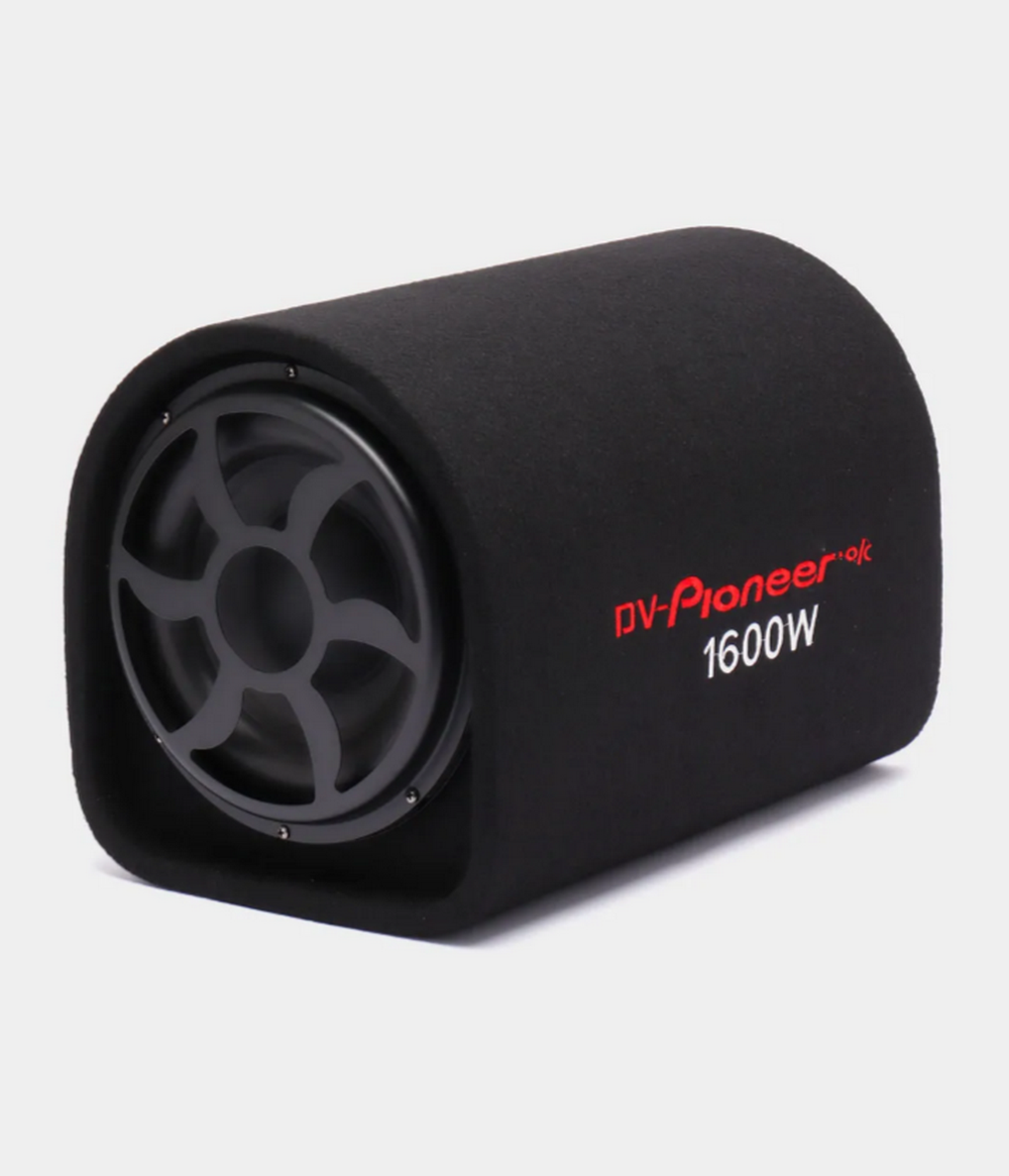 Автосабвуфер Активный 8" 1600PowerMax DV-Pioneer.OK DV-8