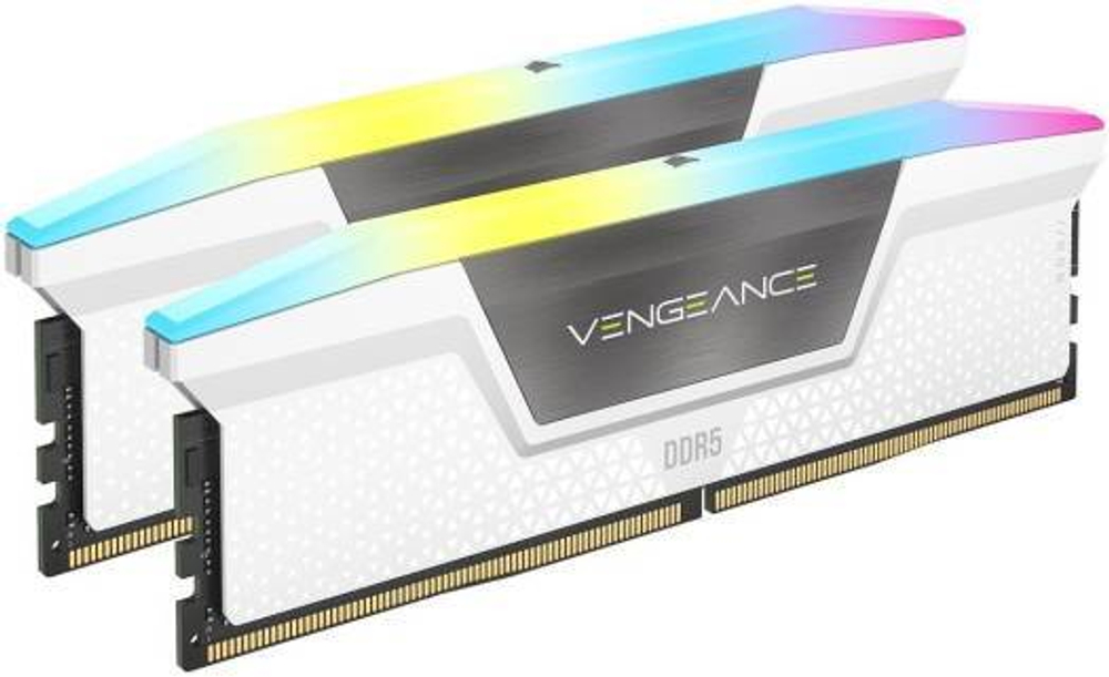 Оперативная память Corsair Vengeance DDR5 частоты 6000/6400 МГц (от 32 ГБ до 128 ГБ)