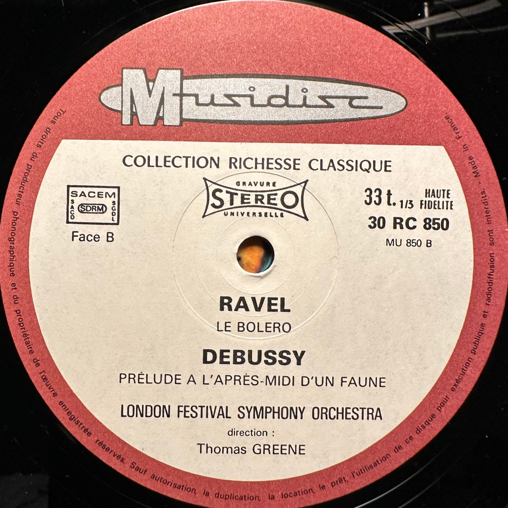 Равель: Болеро, Дафнис и Хлоя, Павна для мертвой принцессыe / Дебюсси: Прелюдия к Послеполуденному отдыху фавна (Франция)