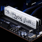 Оперативная память Apacer NOX DDR5 — 6000 / 6200 / 6400 МГц, 32 ГБ (2×16 ГБ) и 64 ГБ (2×32 ГБ), чёрный/белый корпус, без подсветки