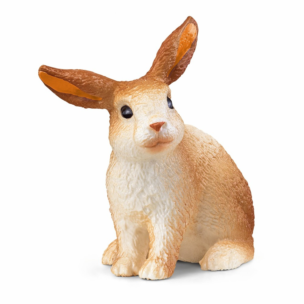 Schleich S 72187 — Фигурка зайчика спецвыпуск оранжевый — фото 1