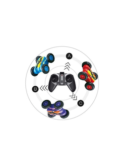 Радиоуправляемая машинка-перевертыш Happy Cow 777-606 2.4G RTR