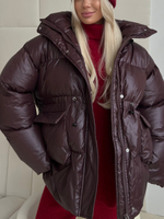 Пуховик Prime шоколадный