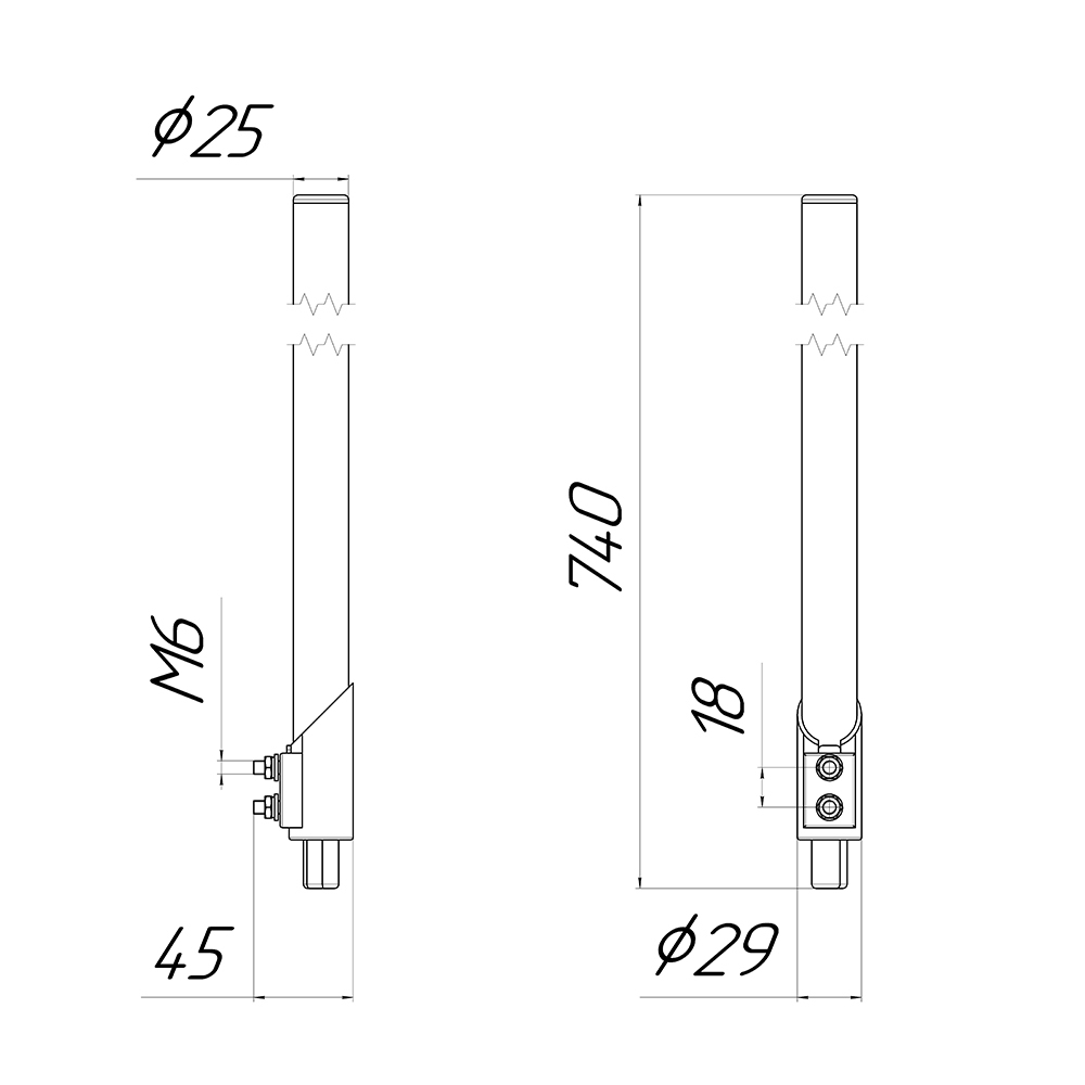 Всенаправленная (круговая) 10 дБ 4G/Wi-Fi антенна KC10-2300/2700