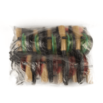 Удочка зимняя Три Кита Техно d-75, с пробковой ручкой (хлыст стекловолокно), Ассорти