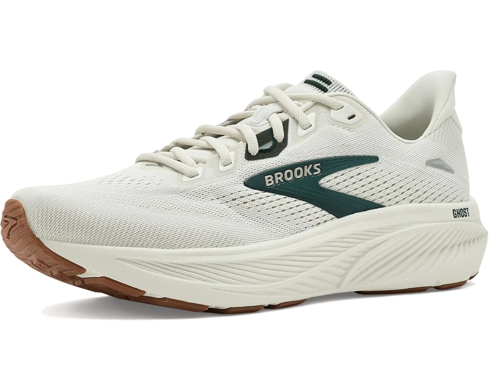 Кроссовки для бега Brooks Ghost 18 - Grey/Spruce/Tan