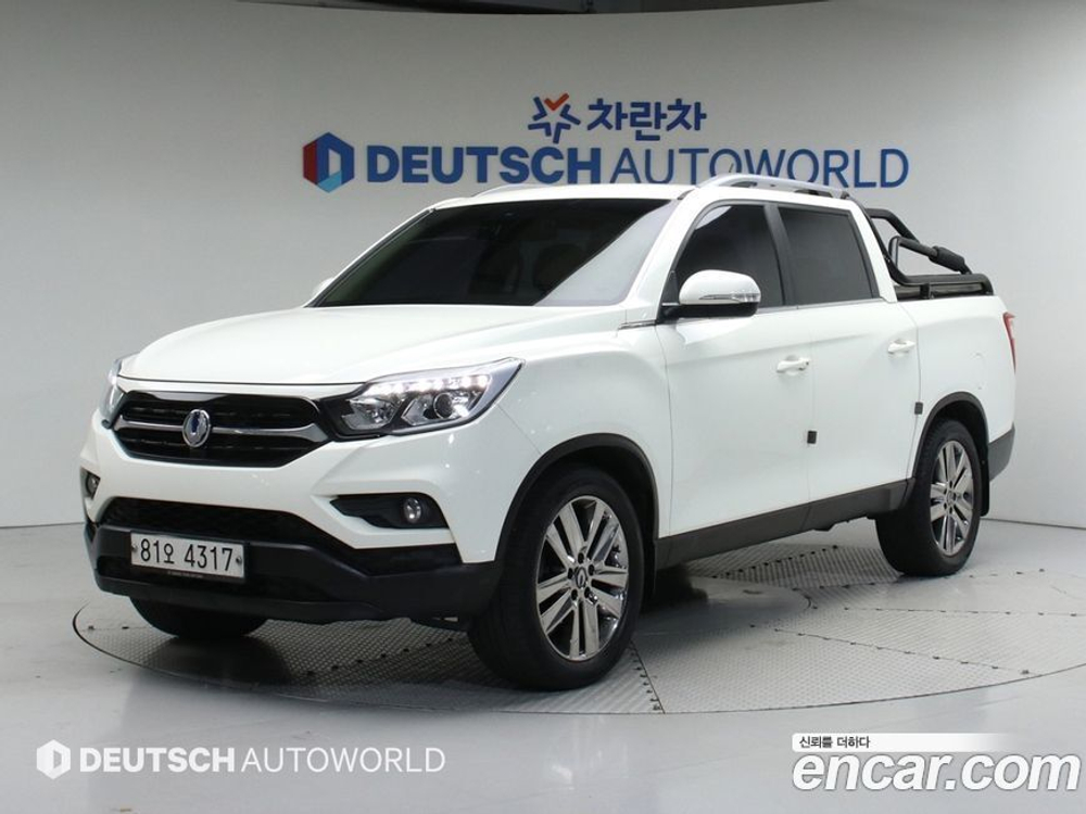 KG Mobility (Ssangyong) Rexton Sports Дизель 2.2 2WD (08.2019)