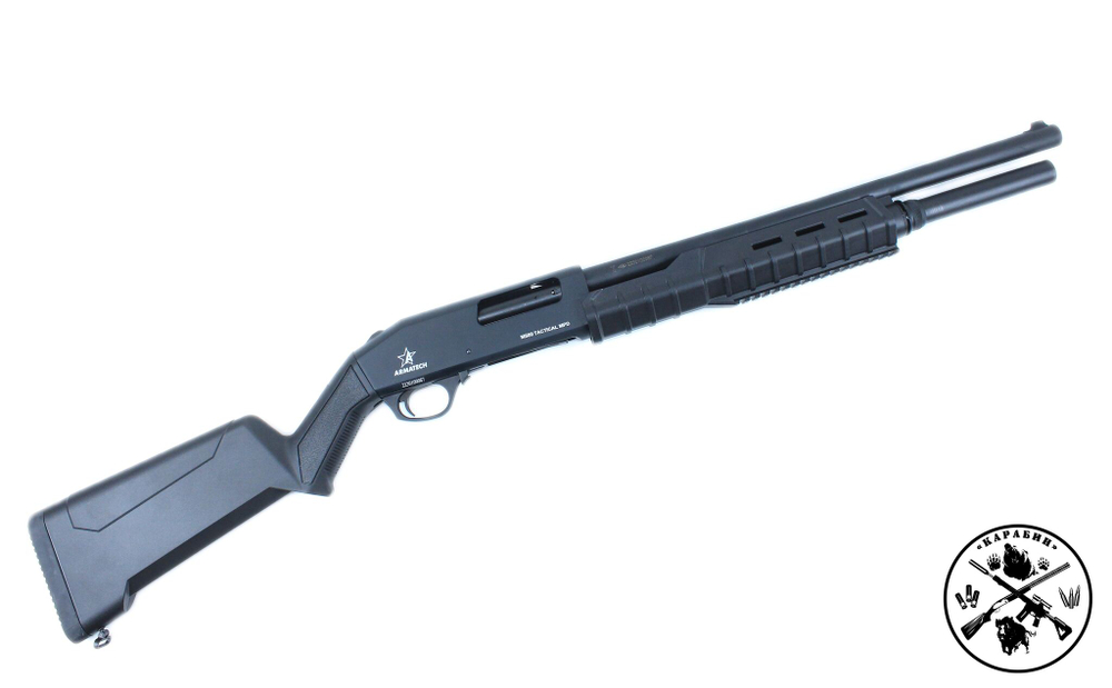 Ружье Armatech M500 Tactical MPD к.12/76, L-510, 3 д/н, пластик