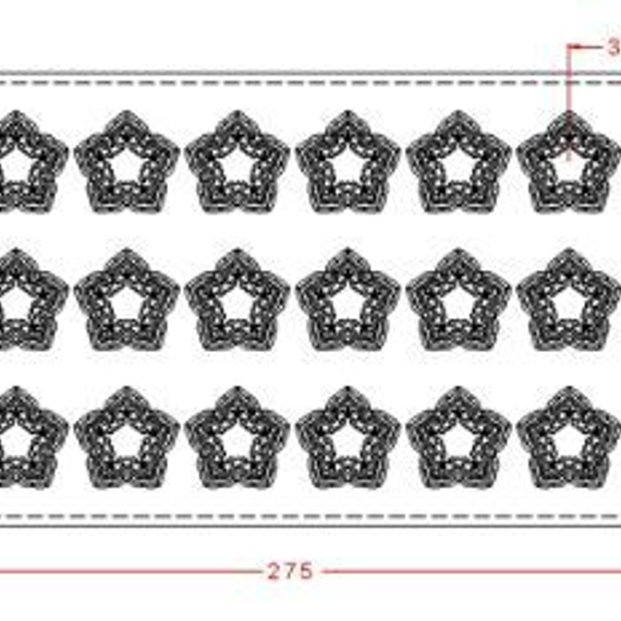 499 | Форма для шоколадных конфет &quot;Восточные мотивы-2&quot; (275*135мм)