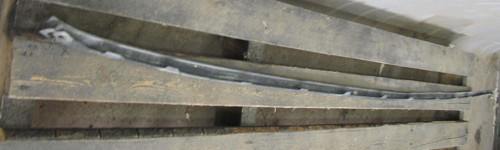 Спойлер переднего бампера Kia Sorento 3 Prime 17-20 Б/У Оригинал 86567C5500