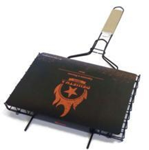 РЕШЕТКА ДЛЯ БАРБЕКЮ УНИВЕРС 43,5Х28,5Х1,8 ОКСИД БОЛЬШАЯ ЛИДЕР (20)