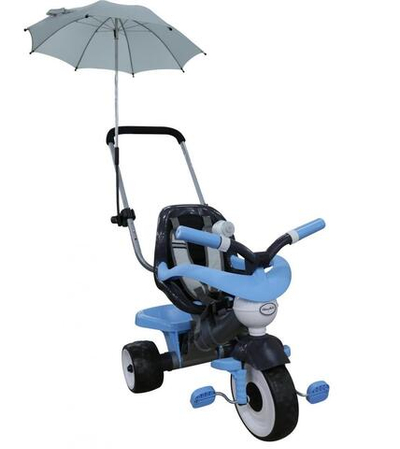 Велосипед 3-х кол. "Амиго №2" мяг. сиденье с огражд., ручкой, сумкой, зонтиком (Полесье)