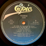 Sade - Promise - Japan OG