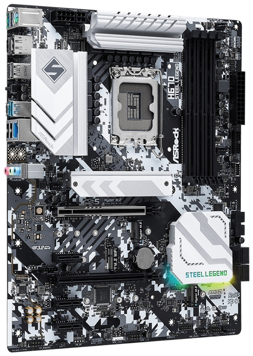 Материнская плата ASRock H670 Steel Legend