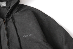 Куртка SHADOW CANVA HOOD COAT, серый-темный