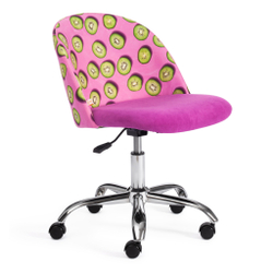 Кресло MELODY ткань/флок, фиолетовый, Botanica 06 kiwi/138