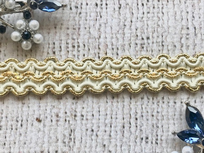 Тесьма люрекс, ш. 1,5 см